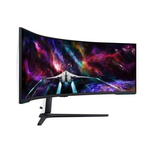 Monitor Samsung Odyssey Neo G95NC 57" Quantum Mini-LED Dual UHD 240Hz FreeSync Premium Pro Curva