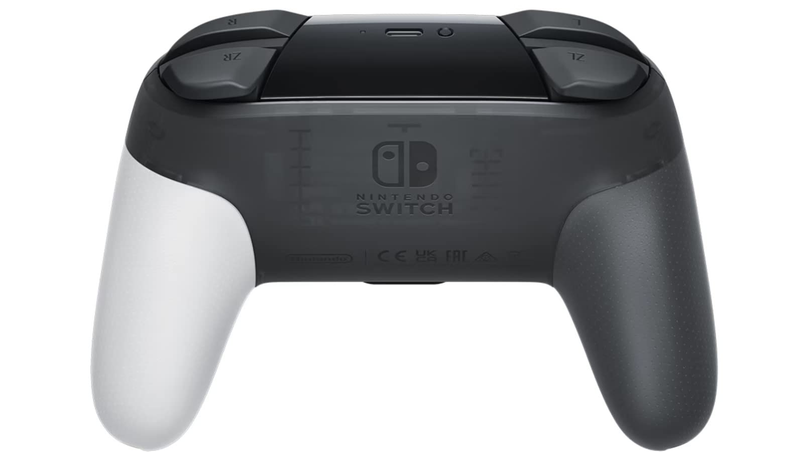 Mando - Pro Controller Ed. Esp. Zelda Tears Of The Kingdom NINTENDO, Nintendo Switch, Inalámbrica, Blanco, Negro y Dorado