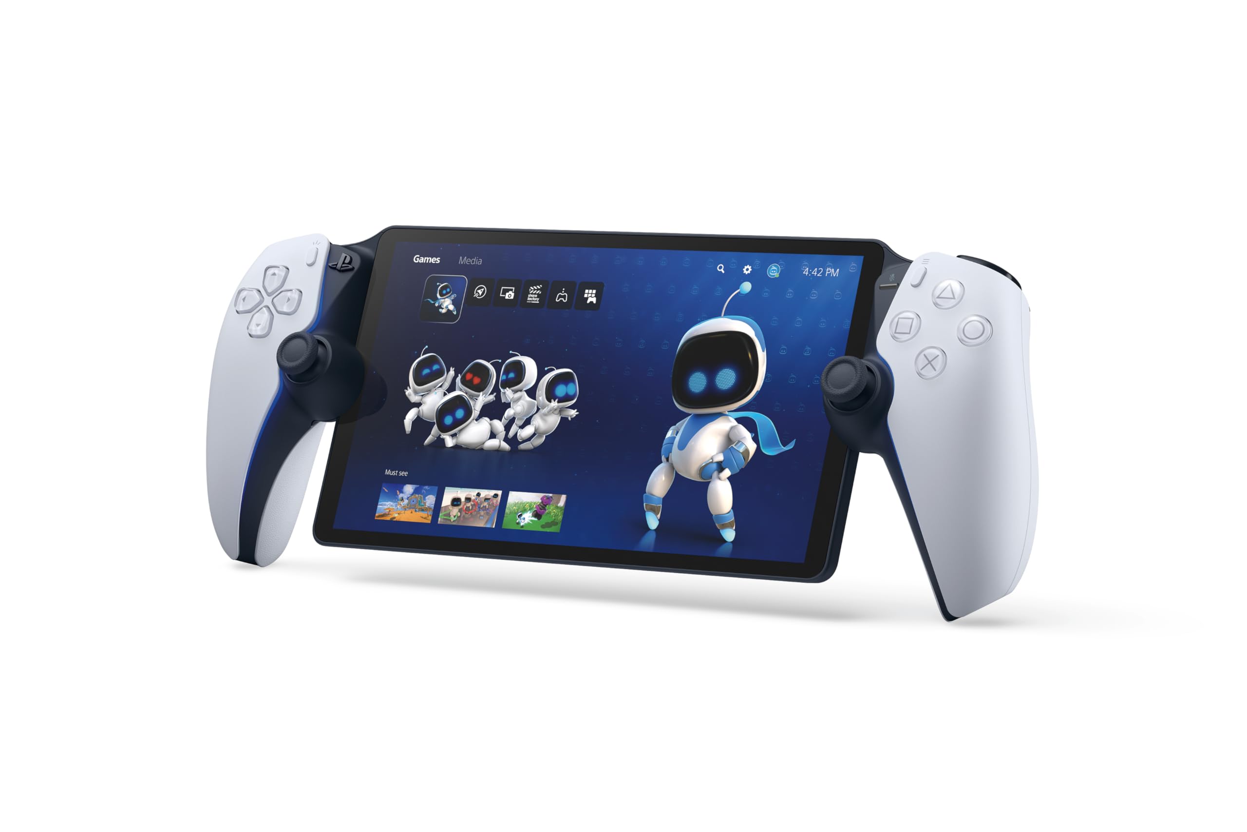 Reproductor portátil - Sony PlayStation Portal™, Para PS5, 8" Full HD, WiFi, Blanco