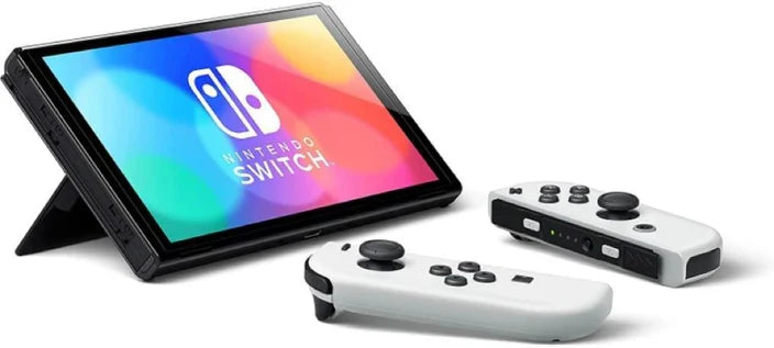 Consola - Nintendo Switch OLED, 7", Joy-Con, 64 GB, Blanco