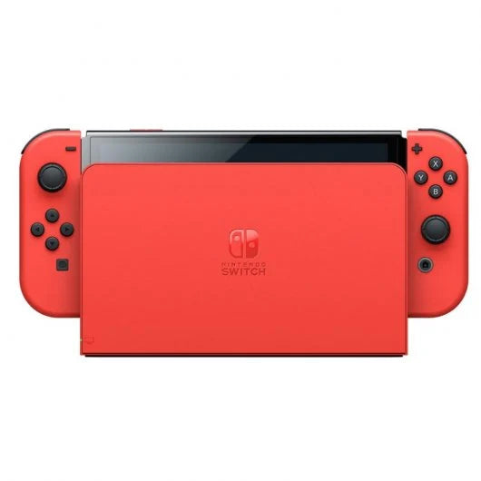Nintendo Switch - NINTENDO Nintendo Switch OLED Rojo (Edición Mario), 64 GB, Rojo (Mario)
