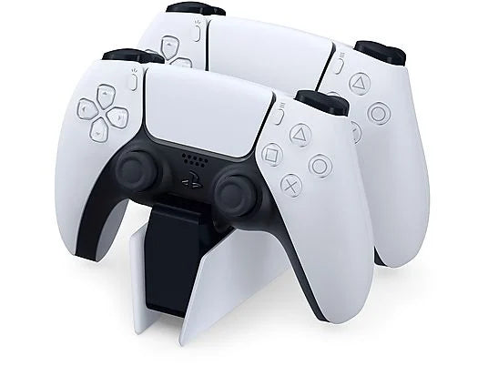 Base de carga - Sony DualSense Charging Station, Para mando inalámbrico DualSense PS5, Blanco