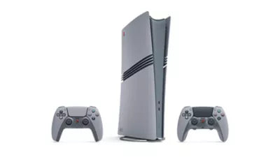 Consola PS5 - SONY PlayStation 5 Slim Digital Edition – 30th Anniversary Limited Edition Bundle, 1 TB, Gris