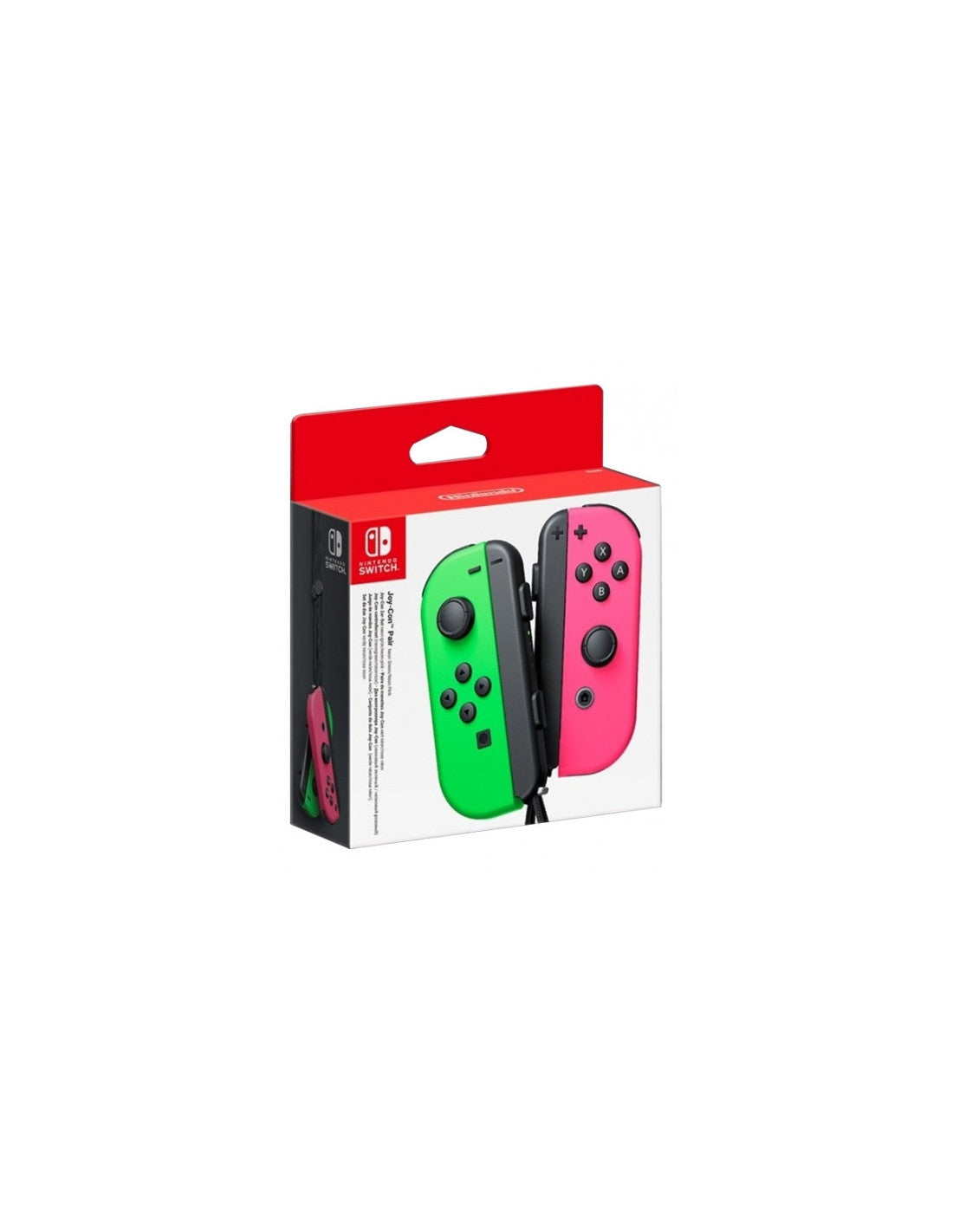 Mando Nintendo Switch - Nintendo Switch, Joy-Con, Dos Mandos, Verde y Rosa