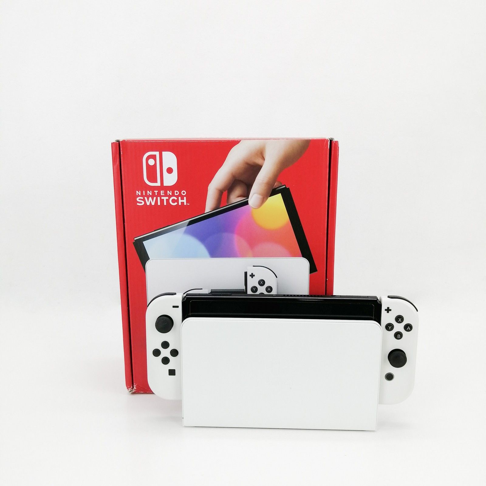 Consola - Nintendo Switch OLED, 7", Joy-Con, 64 GB, Blanco