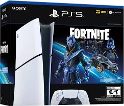 Consola PS5 - SONY Playstation 5 Slim Fortnite, 1 TB, White