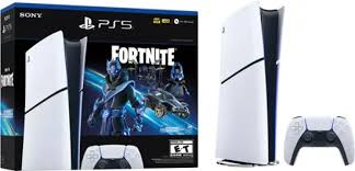 Consola PS5 - SONY Playstation 5 Slim Fortnite, 1 TB, White