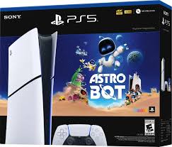 Consola PS5 - SONY PlayStation 5 Digital Edition Slim Astro Bot, 1 TB, White