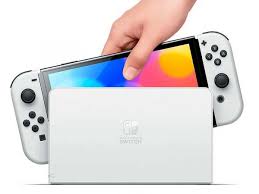 Consola - Nintendo Switch OLED, 7", Joy-Con, 64 GB, Blanco