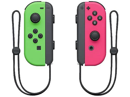 Mando Nintendo Switch - Nintendo Switch, Joy-Con, Dos Mandos, Verde y Rosa